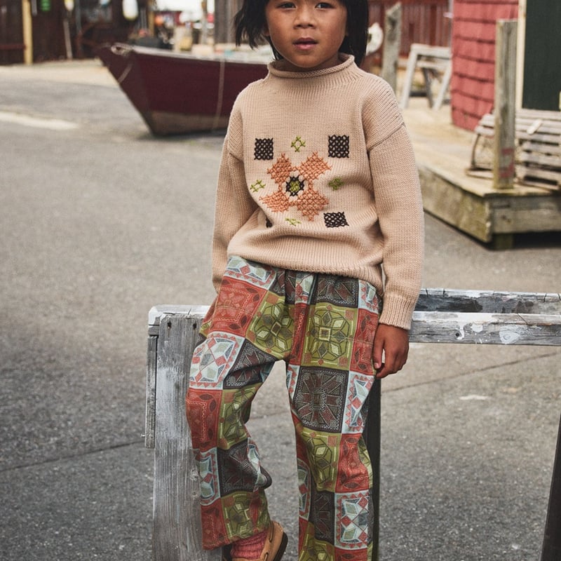 last 1【Misha&Puff】Camp Pant (Chili Spice Cross