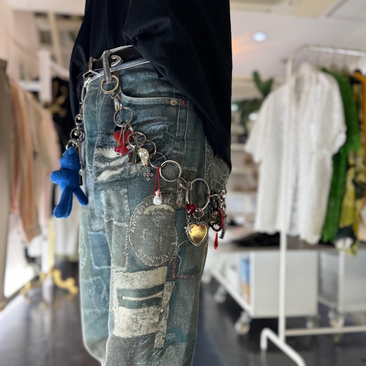 DOUBLET /KEY CHAIN | glitter ONLINE STORE