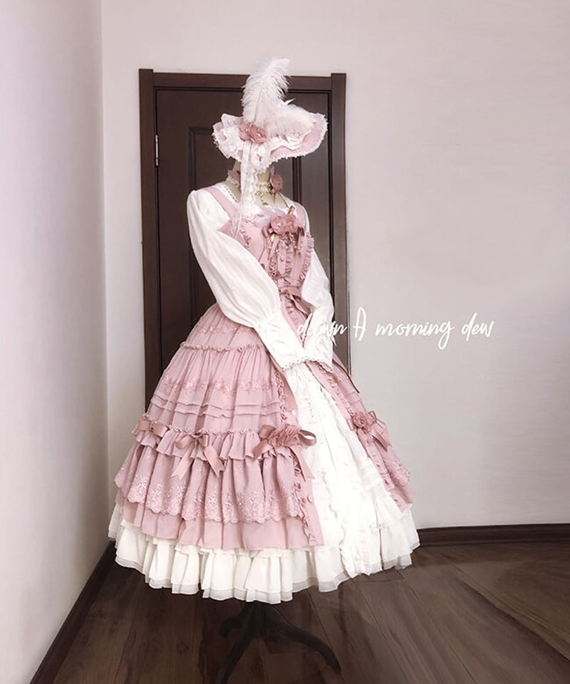 薔薇少女 クラシックロリィタ ホワイト長袖ブラウス [LO195] | Roses