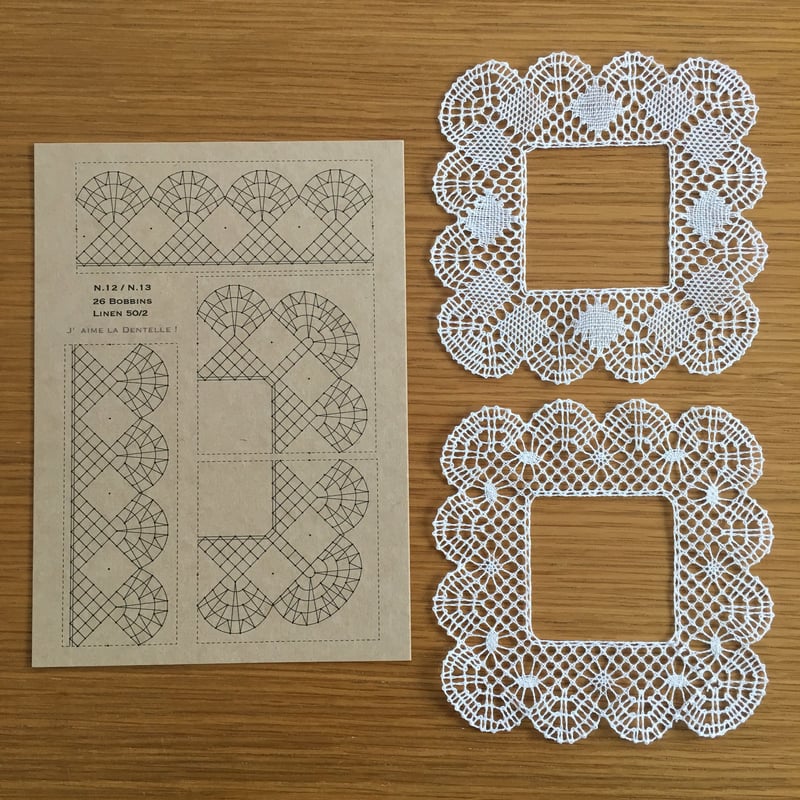 はじめてのボビンレース ステップアップパターン2[My First Bobbin