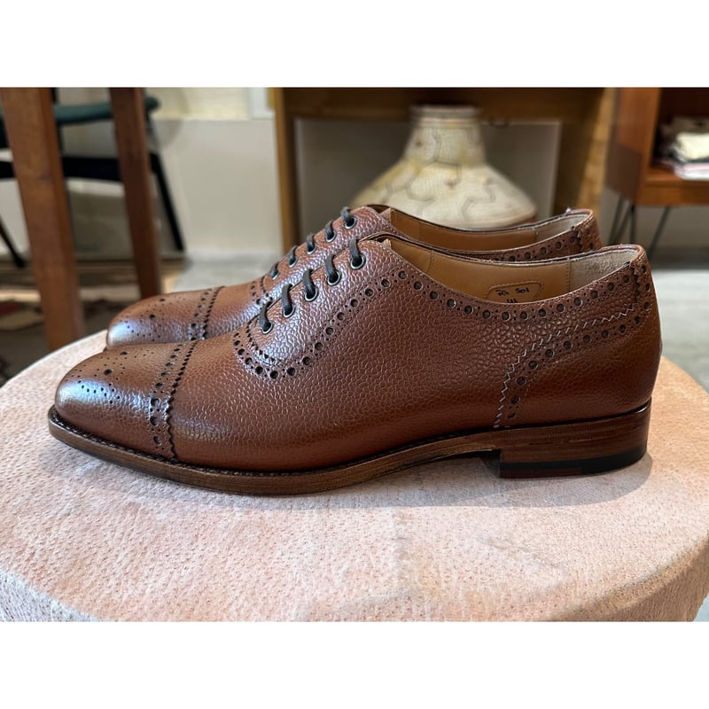 フラテッリ ジャコメッティ モミ革 セミブローグ サイズ41 | Bon Vieux