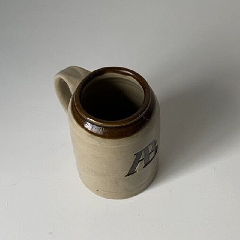 益子焼 濱田庄司とアサヒビールのコラボプロダクト 通称ABビアジョッキ