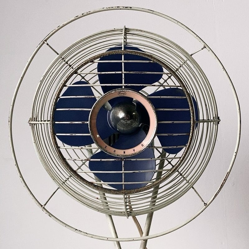 SANYO サンヨー オールド三洋 ヴィンテージ 扇風機 小型 外円アーム