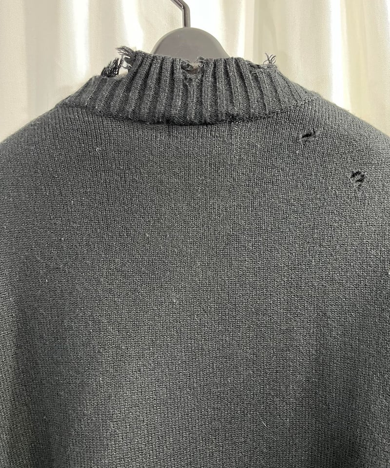 S'YTE yohji yamamoto ダメージ加工 Ⅴネックセーター（UM-K48-613