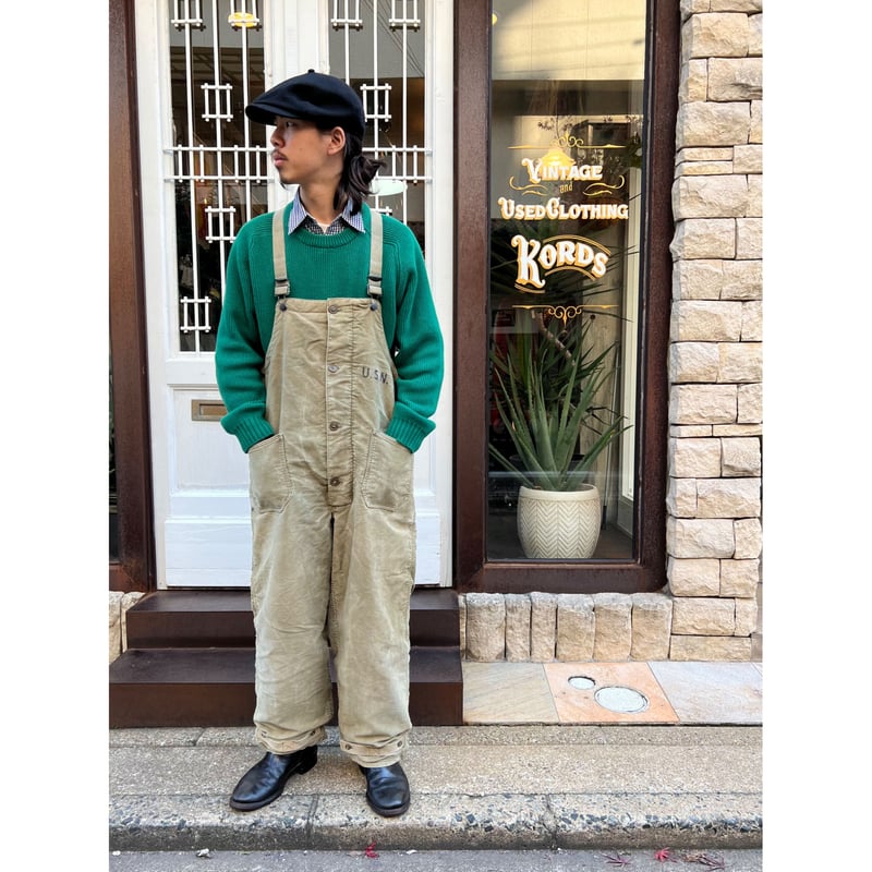 40s US NAVY N-1DECK PANTS Size LARGE | KORDS