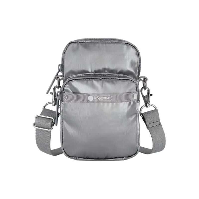 レスポートサック MINI PHONE BAG GUNMETAL GRAY SHINE 130