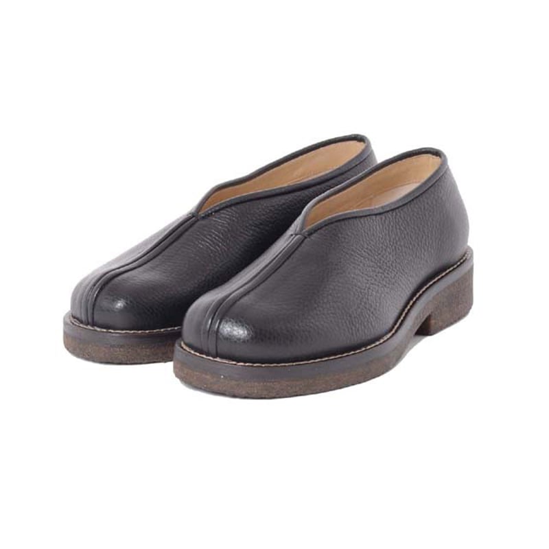 ルメール LEMAIRE PIPED SLIPPERS シューズ 牛革 ブラック | YOKO