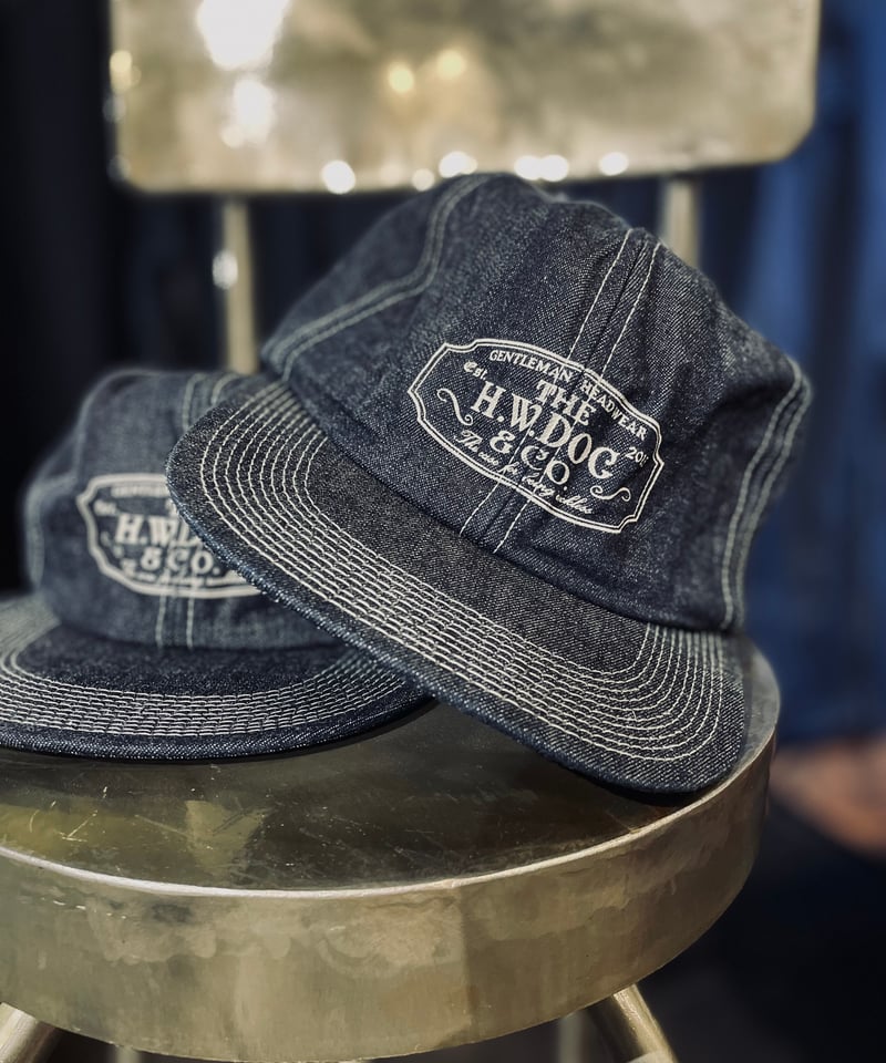THE H.W.DOG&CO. TRUCKER CAP DENIM | STYLE FACTO