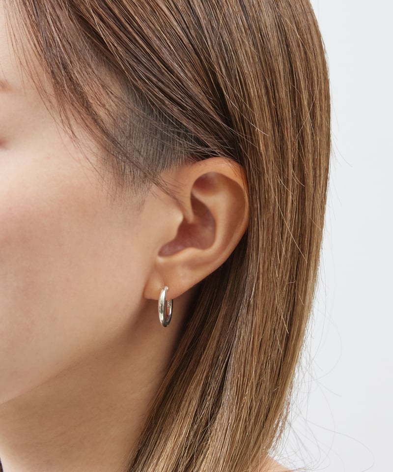 And A アンドエー / SILVER925 MEDIUM HOOP PIERCE シルバー