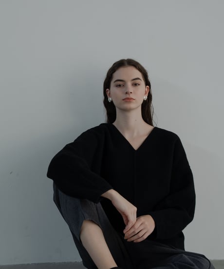 ohga リバーポンチョブラック