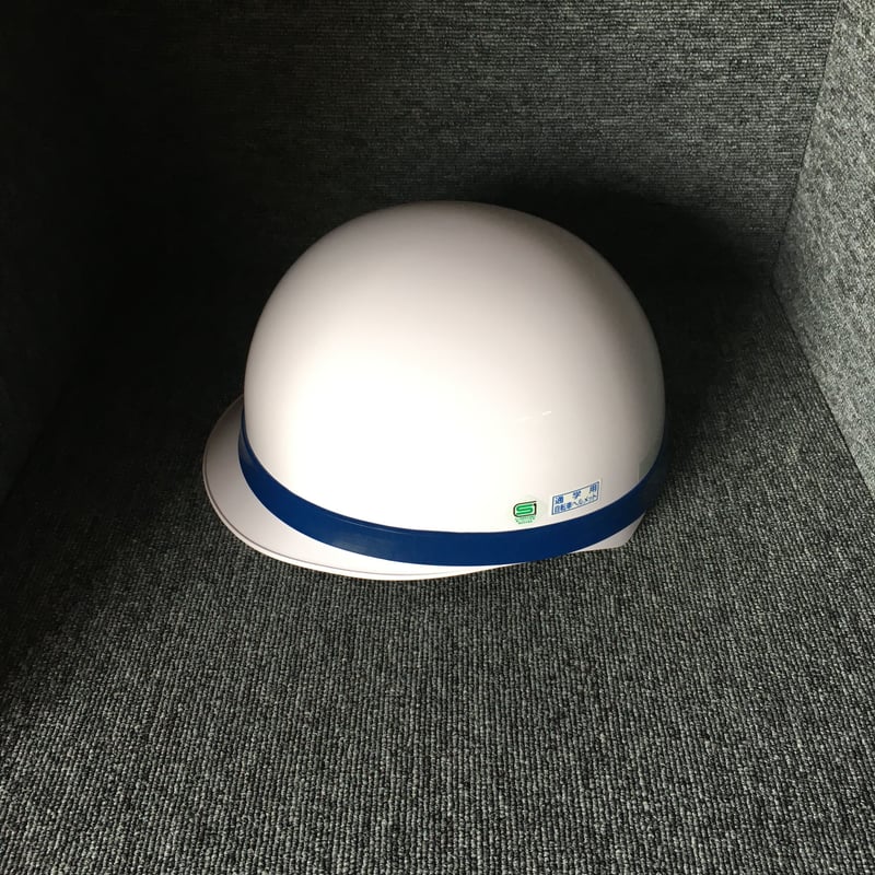 F型ヘルメット 紺ベルト（ABS素材） 自転車用ヘルメット | カワハラ