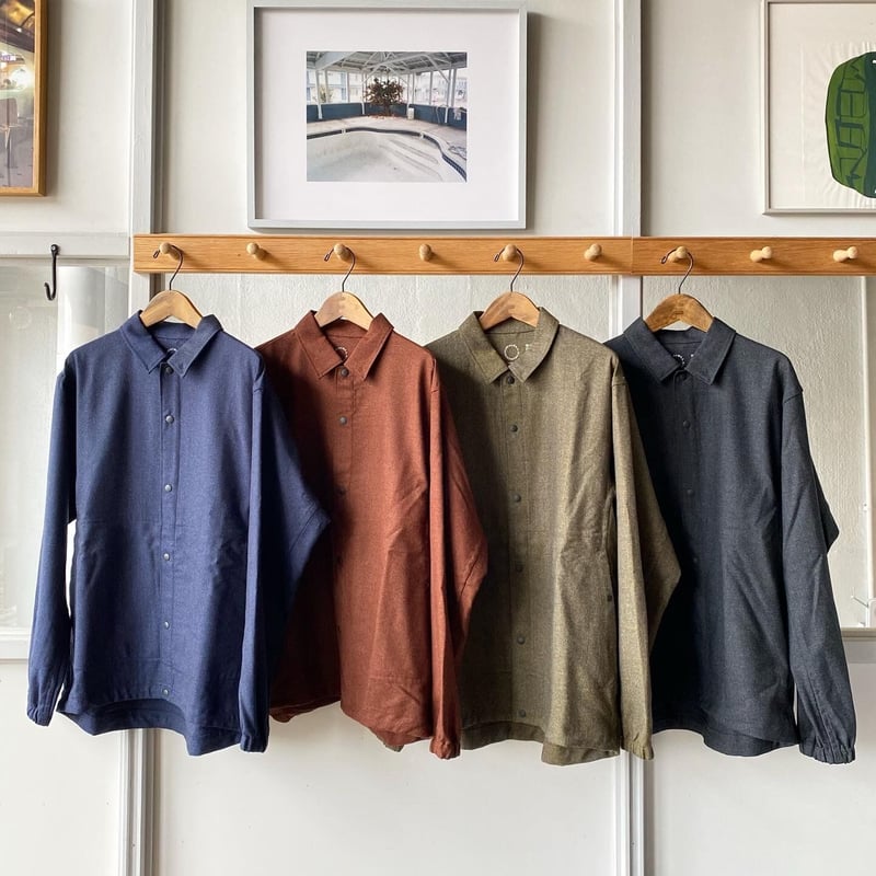 山と道 Yamatomichi Merino Coach Jacket ※在庫なし |