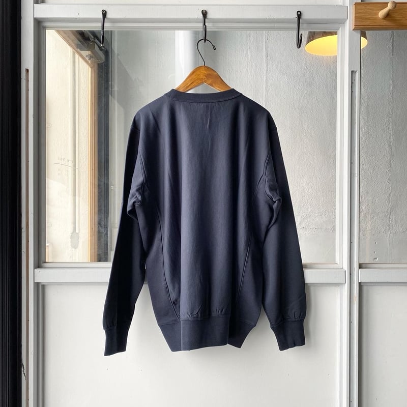 AURALEE ELASTIC HIGH GAUGE SWEAT P/O | Less H