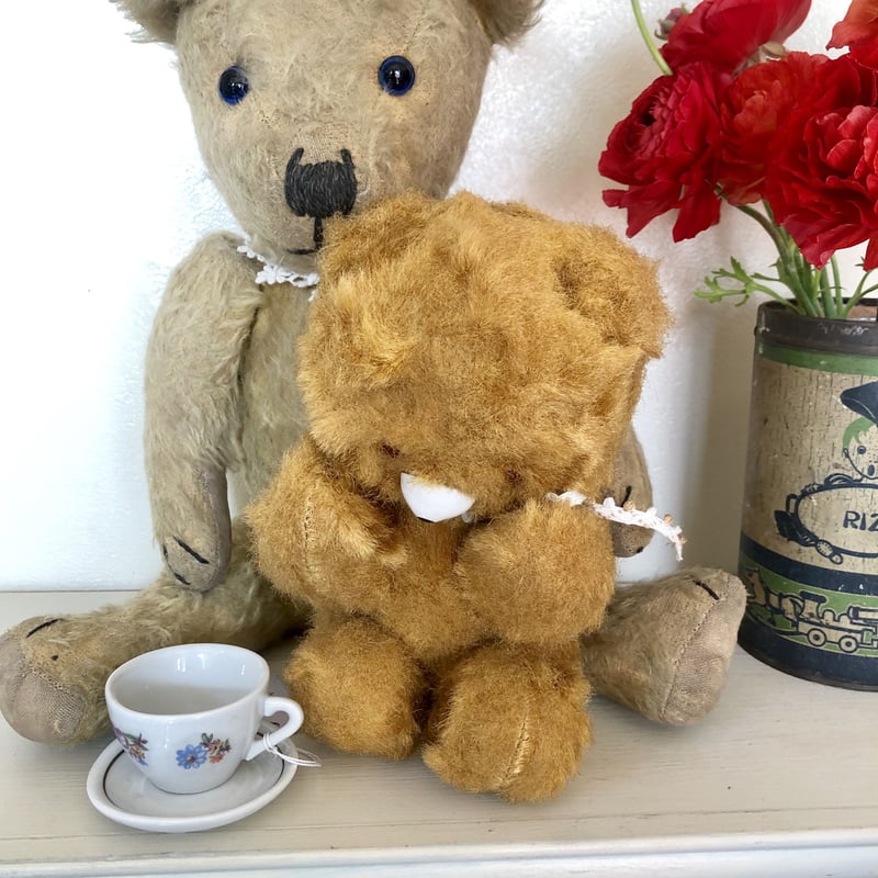 DDRベア テディベア 東ドイツ 大きめキュート ʕ•ᴥ•ʔ ヴィンテージ