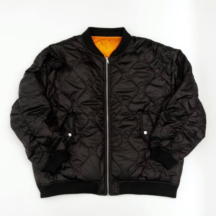 Reversible MA-1-ブラック(オレンジ) | harapeco Store