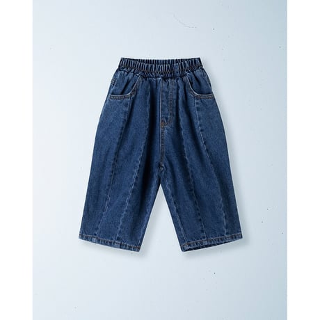 ziggy zaza バルーンデニム 3-5y ZIGGY ZAZA suki denim jean blue(18