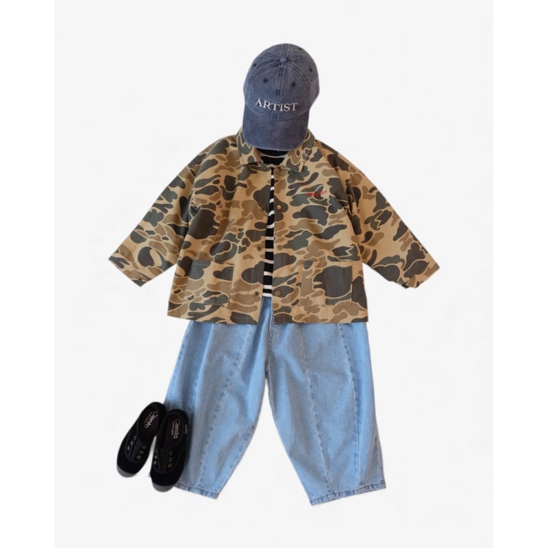 ZIGGY ZAZA suki denim jean lightwash denim(7-9Y