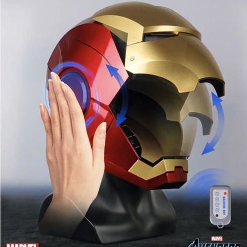 マーベル アベンジャーズ ワンタッチオープン 本格1/1 アイアンマン