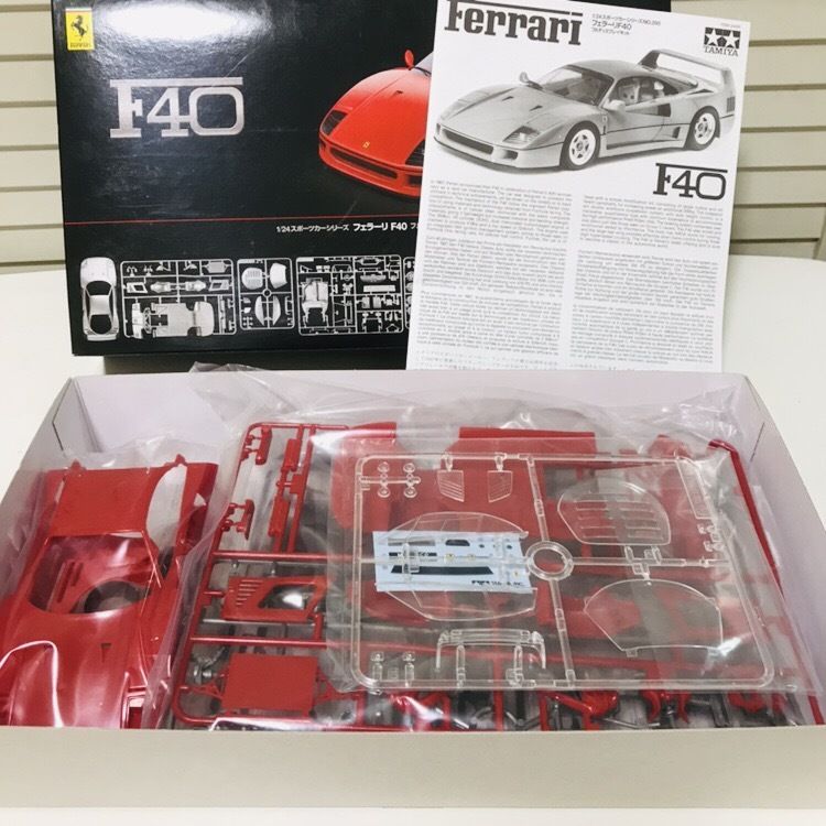 タミヤ模型 フェラーリ F40 1/24 ferrari F40 スポーツカーシリーズ No.