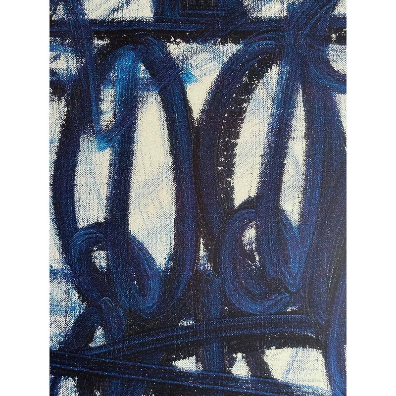 Rashid Johnson - Bruise Painting (Catch a Bad O