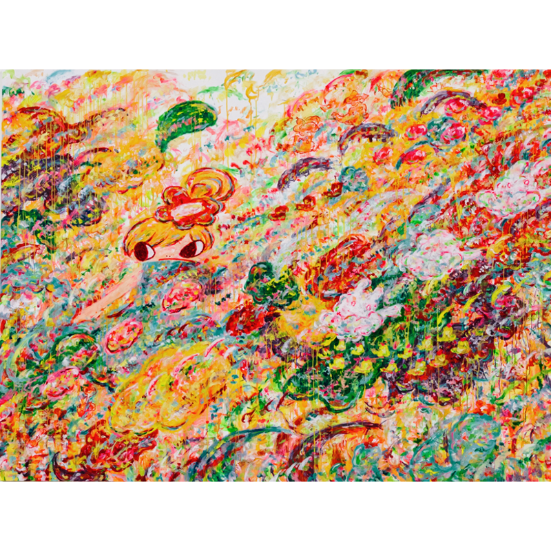 ペリエ千葉グランドオープンB1ポスター ロッカクアヤコ画 レア(2018