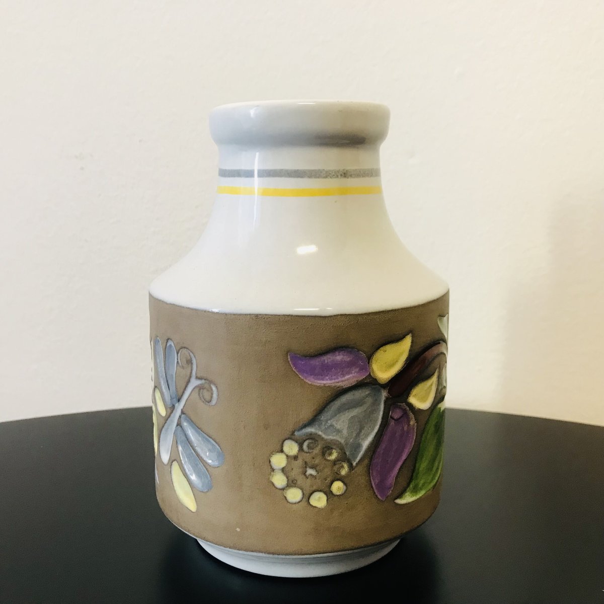 Mari simmulson / マリシムルソン】フラワーベース《Upsala Ekeby》