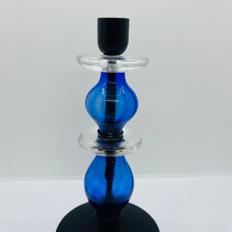 Erik Hoglund / エリックホグラン】キャンドルホルダー ブルー2連