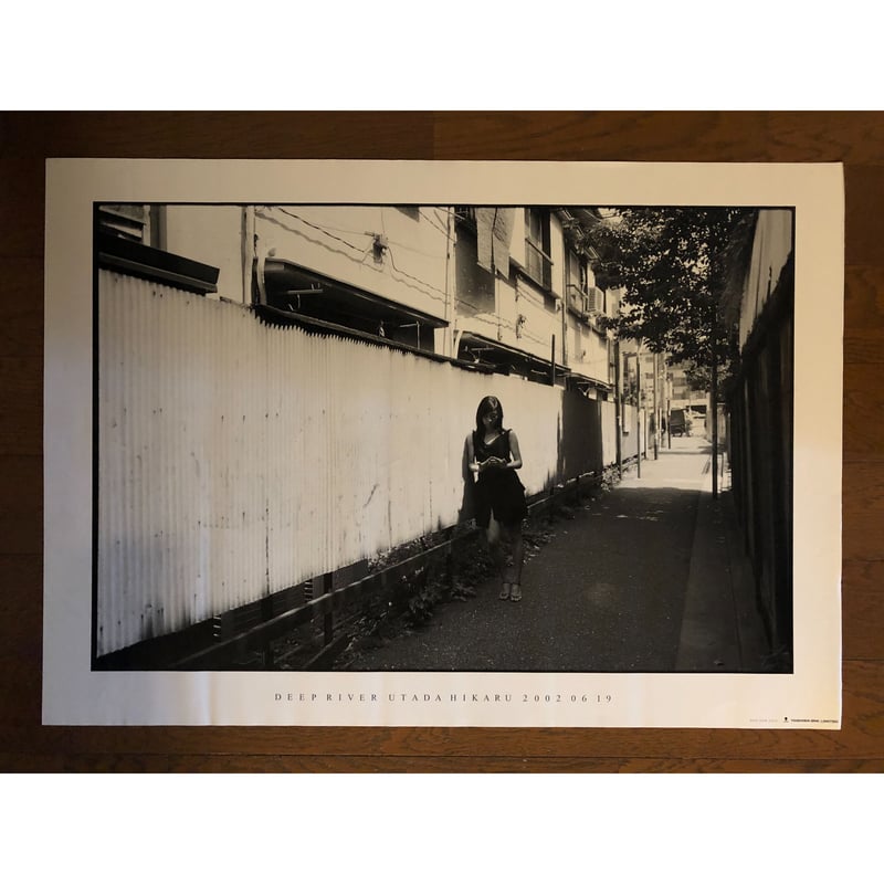 未使用】【コレクターズポスター】Title: Deep River Artist: 宇