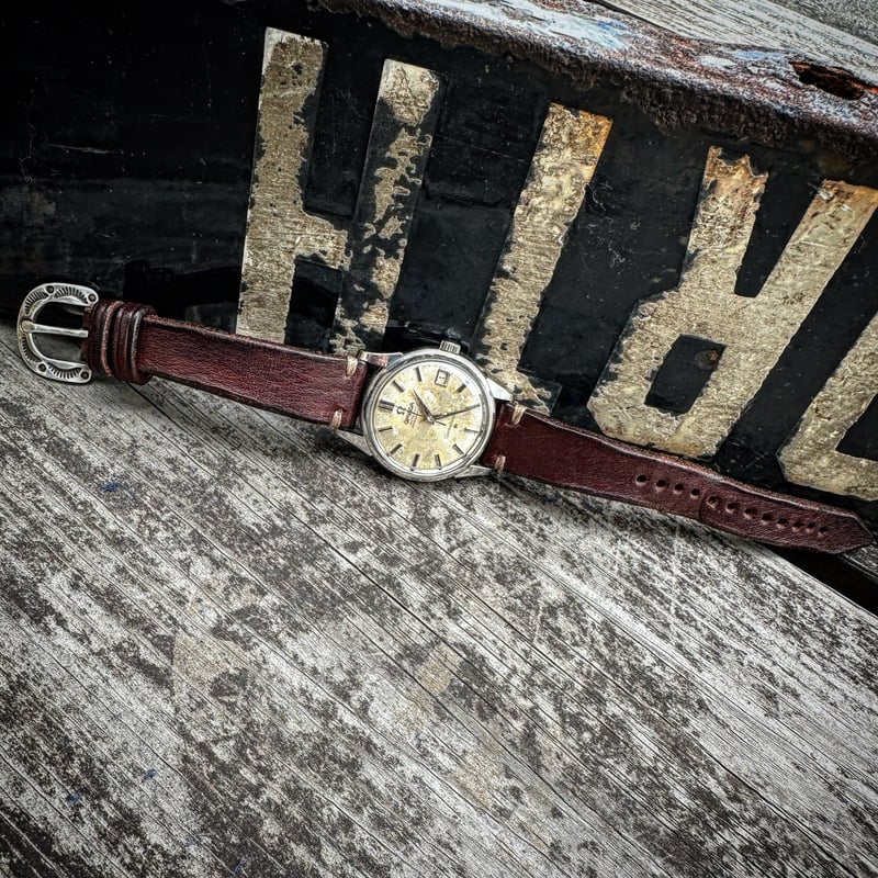 Dutch Leather Company × MASAYOSHI Watch belt |
