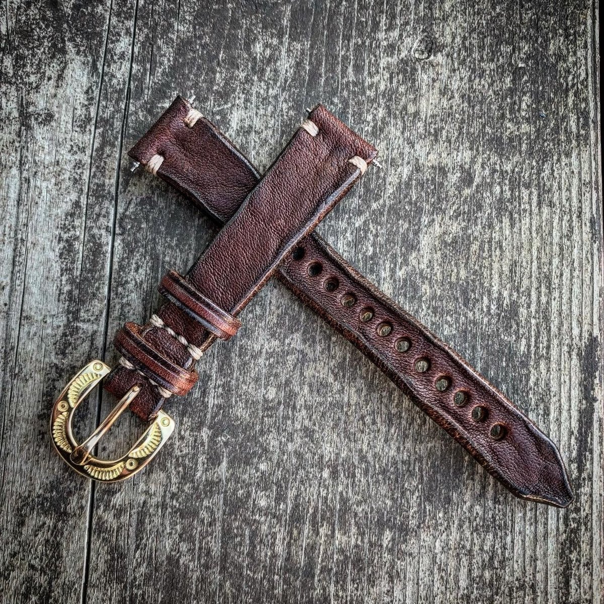 Dutch Leather Company × MASAYOSHI Watch belt