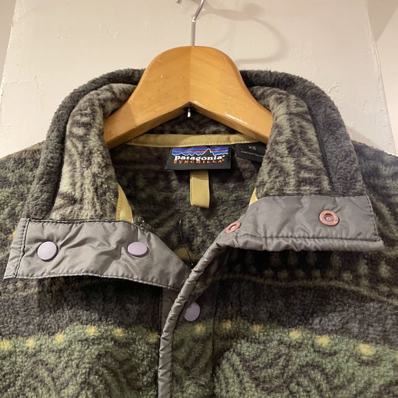 patagonia 総柄 シンチラスナップT XSサイズ パタゴニア (S0397) | DUFF