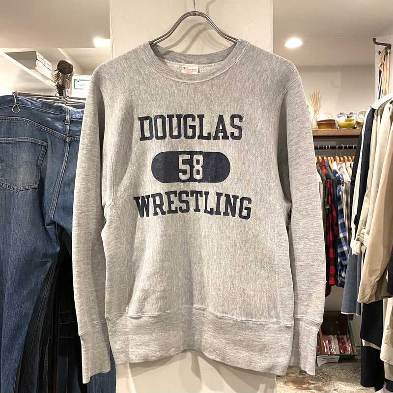 Champion Reverse Weave 70s USA製 単色タグ 3段プリント Sサイ