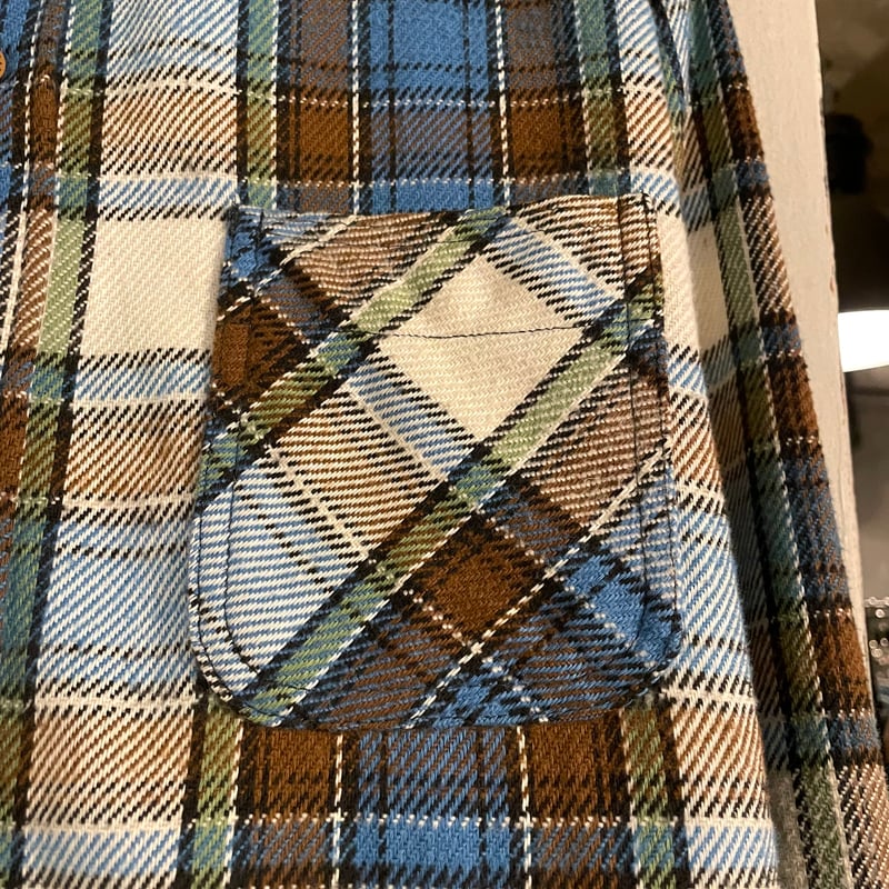 70s BIG MAC L/S ネルシャツ USA製 Size M コットンシャツ JC Pe