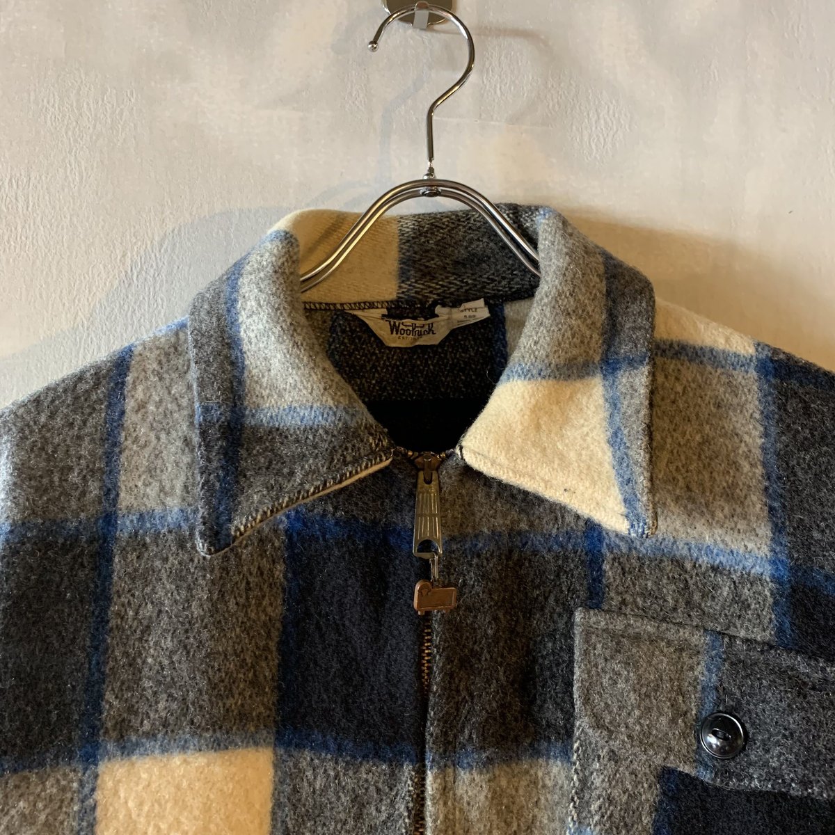 60s Woolrich ウールジャケット WOOL ウールリッチ 60年代 TALON ZI