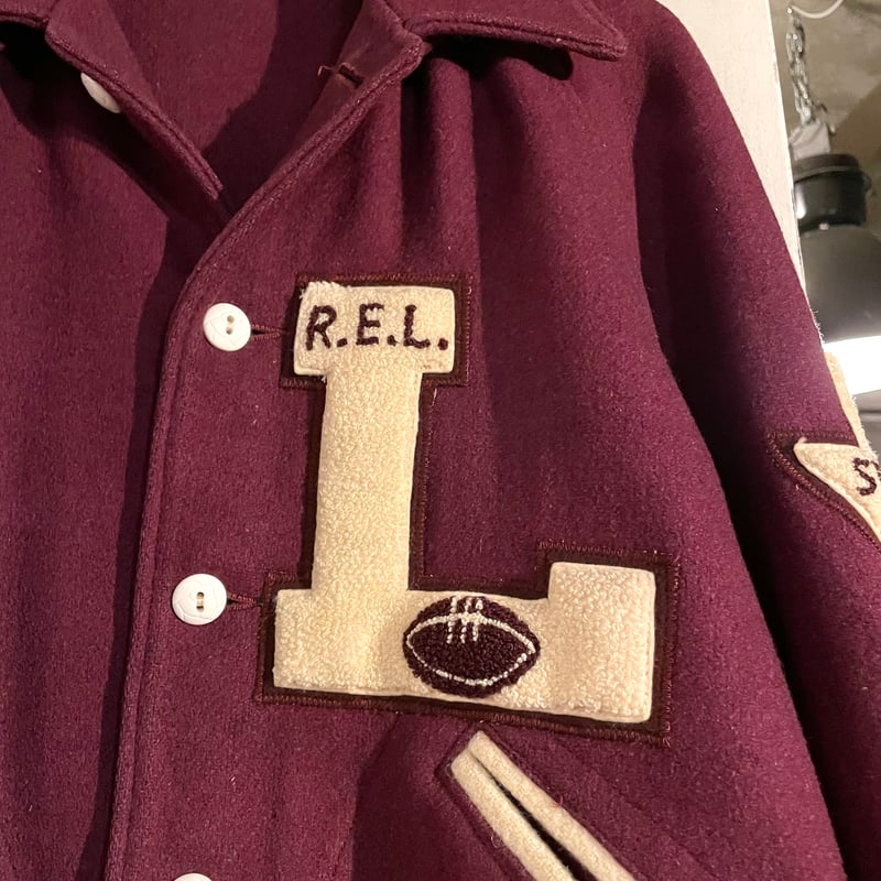50s HOLT'S VINTAGE AWARD JACKET ボタスタ ヴィンテージジャケッ