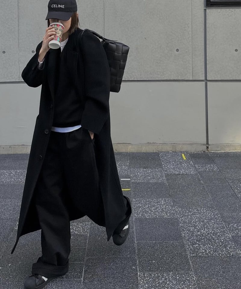 ok.soon×dickies wide chino pants (black) | ok.soon