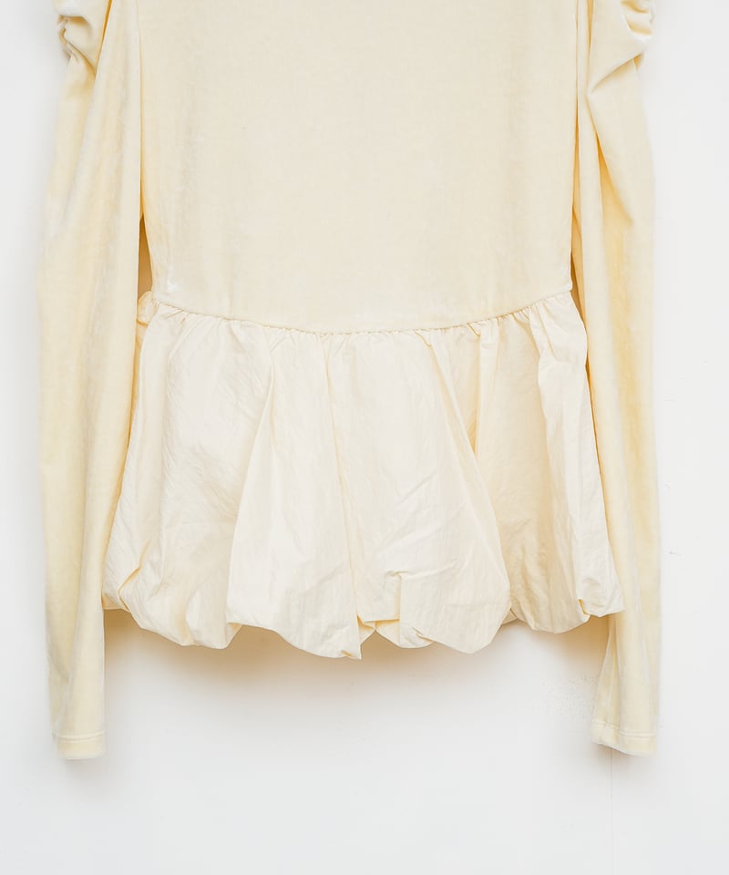 COCO DEAL】ベロアドッキングバルーントップス_251217002402 | EGAM