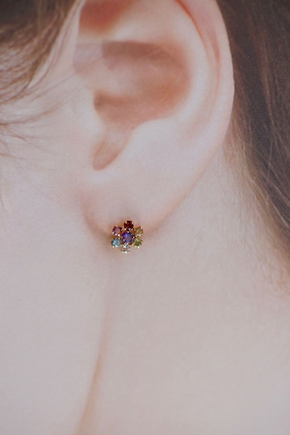 アミュレット（お守り）7色のピアス | izumi ジュエリーシマノ