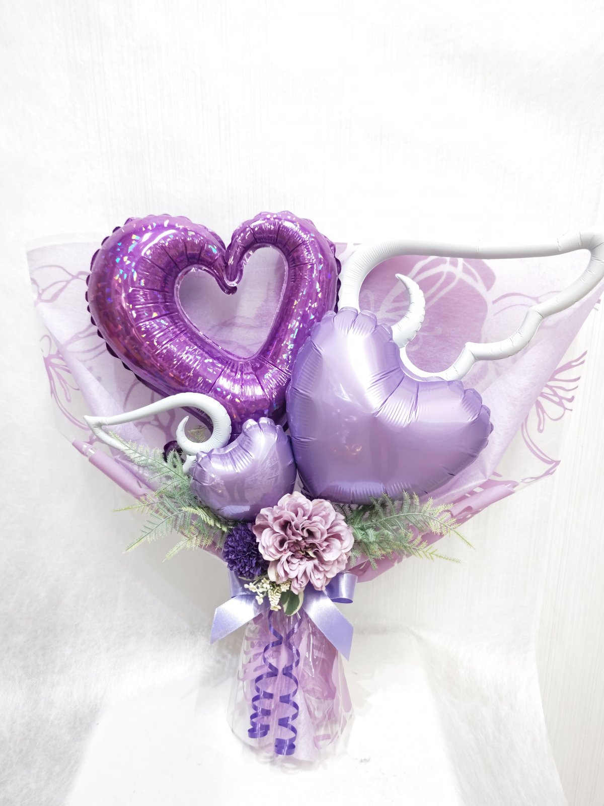 パープル バルーンブーケ | cotti_ STORE