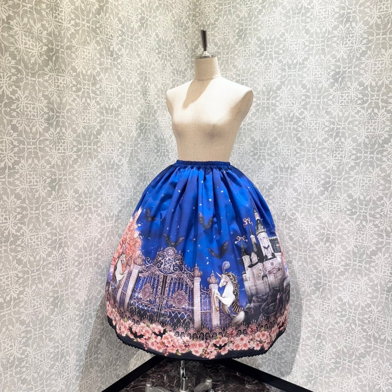 Enchantlic Enchantilly】幻影桜城〜夢幻の一角獣〜 スカート/012-8