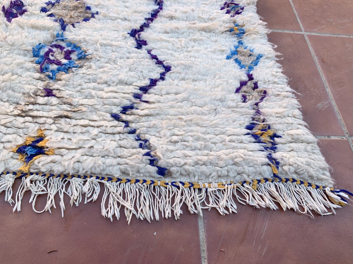 モロッコ ラグ カーペット 絨毯 アジラル カラフル ベニワレン | Boawid