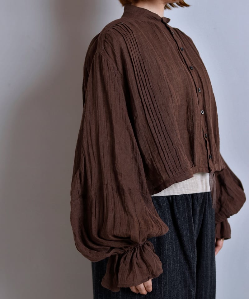 suzuki takayuki / pin-tuck bolero | Taine Onlin