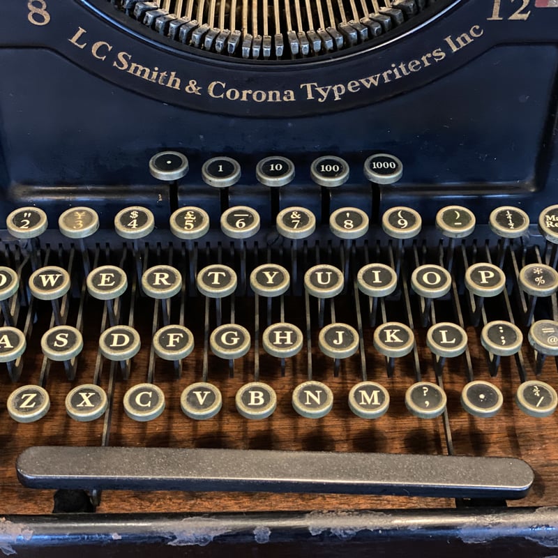 LC Smith ＆ coronaタイプライター | グリーンベアーズカンパニー