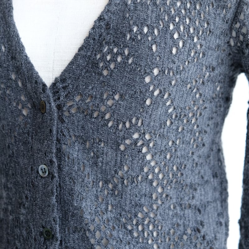 flower wool cardigan | ERiKOKATORi