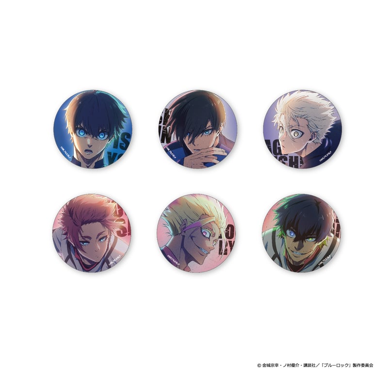 ブルーロック】ランダム缶バッジ（全6種） | SHIBUYA TSUTAYA ONLINE
