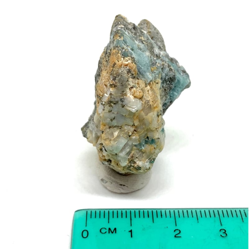 母岩付き大粒結晶！】ユークレース・グリーンカラード母岩付き結晶