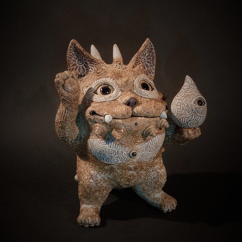 田崎太郎「鬼火猫神」 | SEIZAN Gallery Online Store