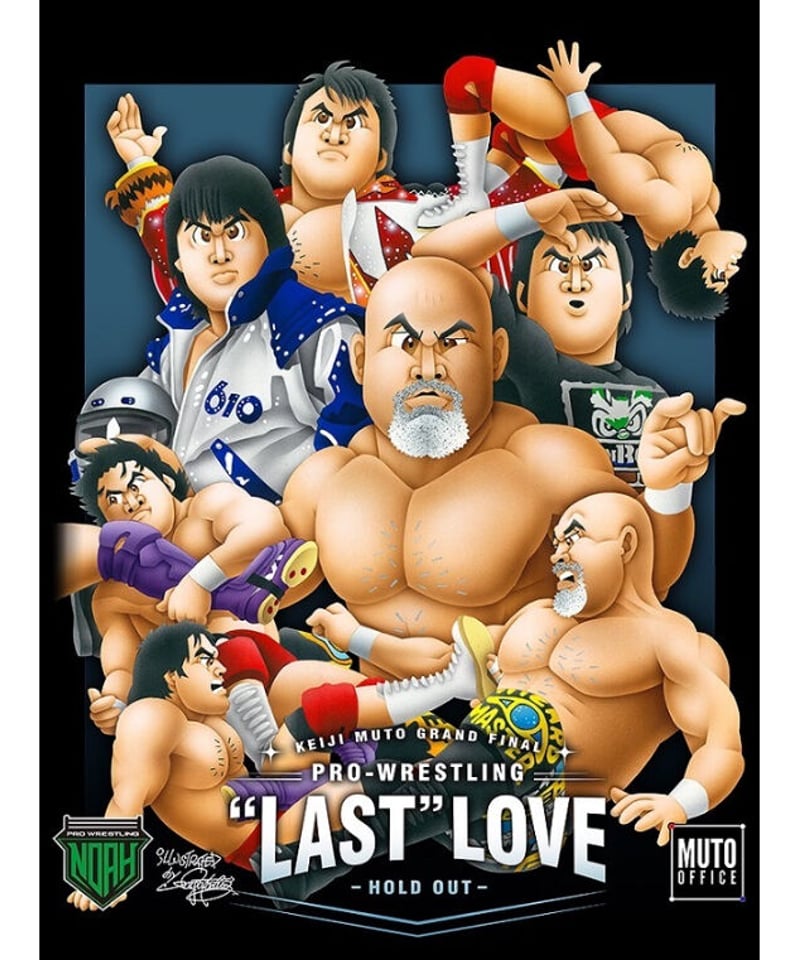 武藤敬司「イラスト」Tシャツ | KEIJI MUTO OFFICIAL SHOP