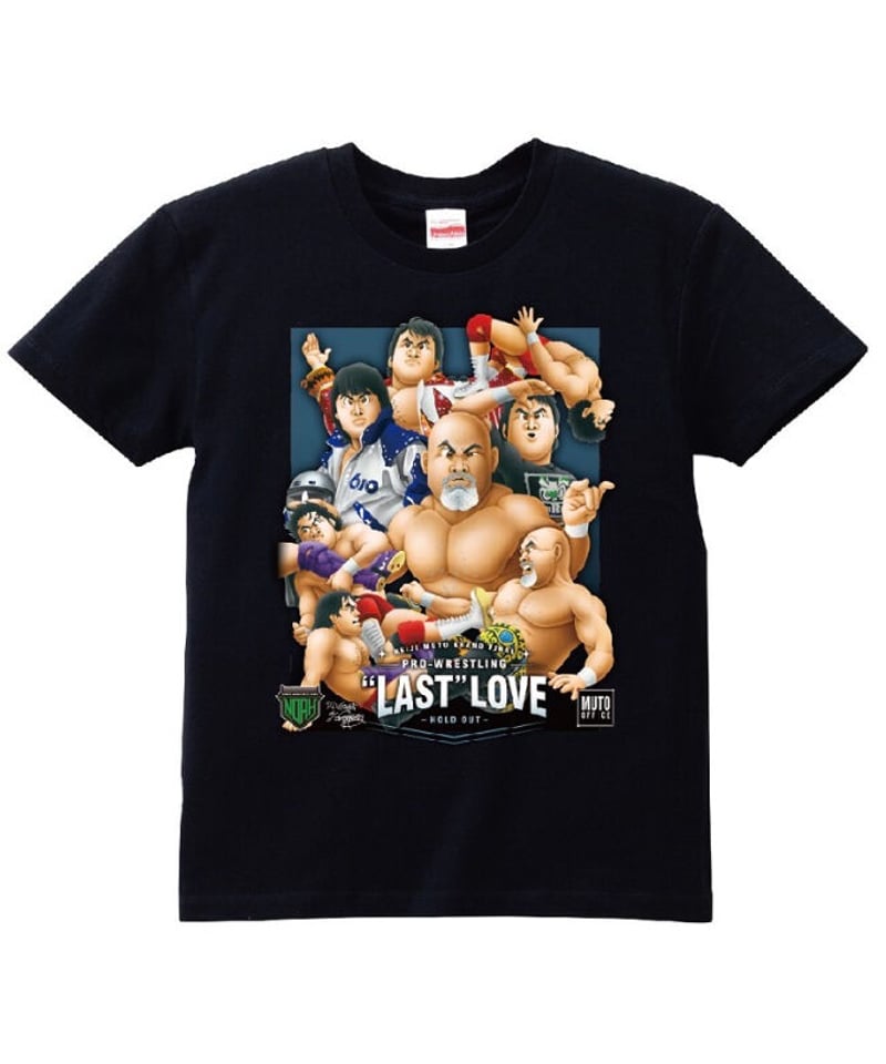 武藤敬司「イラスト」Tシャツ | KEIJI MUTO OFFICIAL SHOP