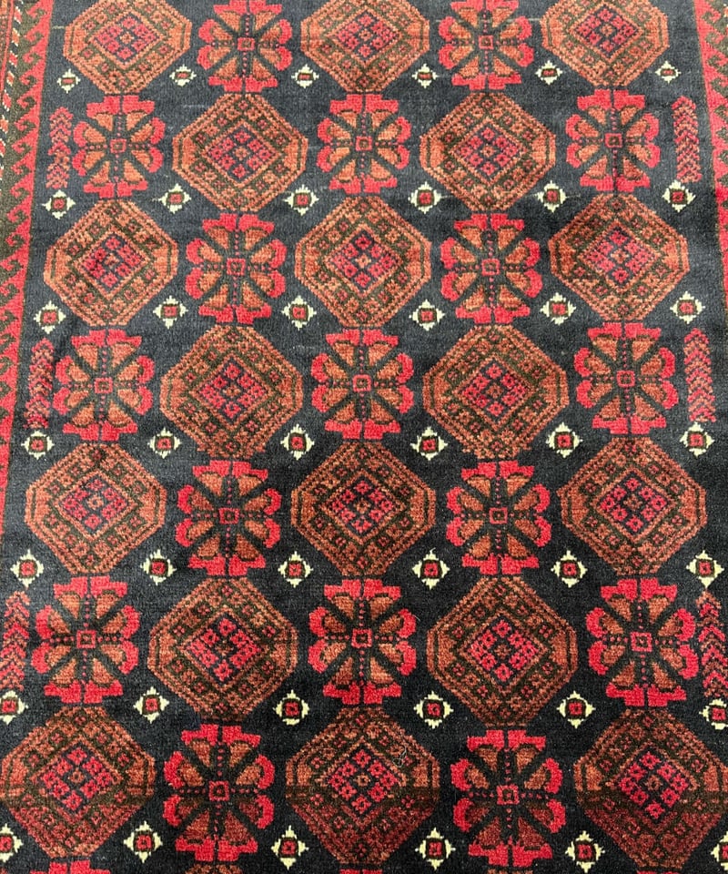 出展中】トライバルラグ バルーチ 手織り 273785 102cmx194cm | piec